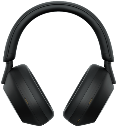 Belaidės ausinės Sony WH-1000XM5 su triukšmo slopinimo technologija, Juodos