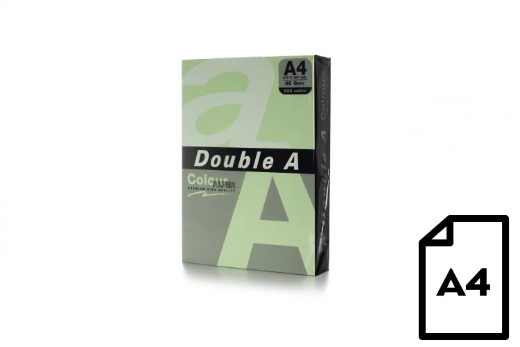 Double A Spalvotas popierius Dvigubas A, 80g, A4, 500 lapų, Lagūna