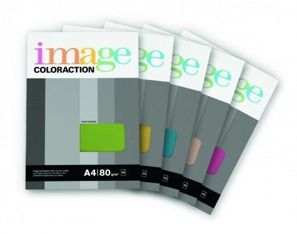 Antalis Spalvotas popierius IMAGE COLORACTION, A4, 80 g/m2, 50 lapų, pievų žalia (Nr. 67)