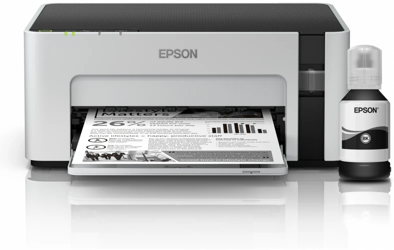 Spausdintuvas Epson | EcoTank M1120 | Inkjet | Mono | Standard | Wi-Fi | Pilkas