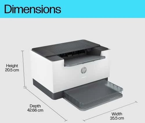 Hewlett Packard (HP) HP LaserJet Pro M209dw Spausdintuvas - A4 Mono lazerinis, Print, Auto-Duplex, LAN, WiFi, 29ppm, 200-2000 pages per month (replaces M102w, M209dwe)