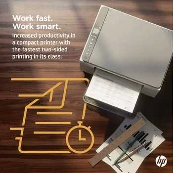 Hewlett Packard (HP) HP LaserJet MFP M234dw MFP Mono B/W lazeris Legali laikmena 29 psl/min kopija 29 ppm spausdinimas 150 lapų USB 2.0 LAN Wi-Fi šviesos bazaltas