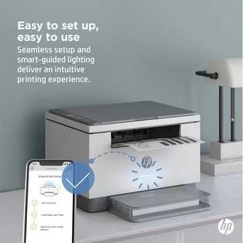 Hewlett Packard (HP) HP LaserJet MFP M234dw MFP Mono B/W lazeris Legali laikmena 29 psl/min kopija 29 ppm spausdinimas 150 lapų USB 2.0 LAN Wi-Fi šviesos bazaltas