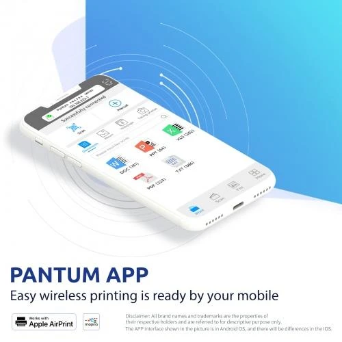Pantum M6550NW Spausdintuvas lazerinis MFP Nespalvotas A4 22ppm Wi-Fi USB Tinklinis LAN