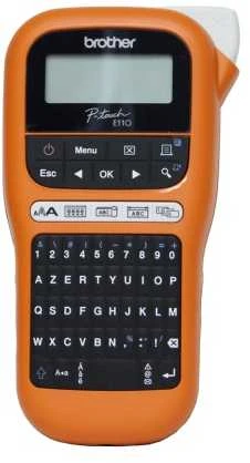 Brother PTE110VP | Thermal | Label Spausdintuvas | Oranžinis