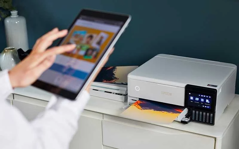 Epson | Wireless Photo Spausdintuvas | EcoTank L8160 | Inkjet | Spalvotas | Inkjet Daugiafunkcinis Spausdintuvas | A4 | Wi-Fi | Pilkas