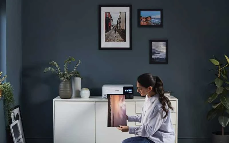 Epson | Wireless Photo Spausdintuvas | EcoTank L8160 | Inkjet | Spalvotas | Inkjet Daugiafunkcinis Spausdintuvas | A4 | Wi-Fi | Pilkas