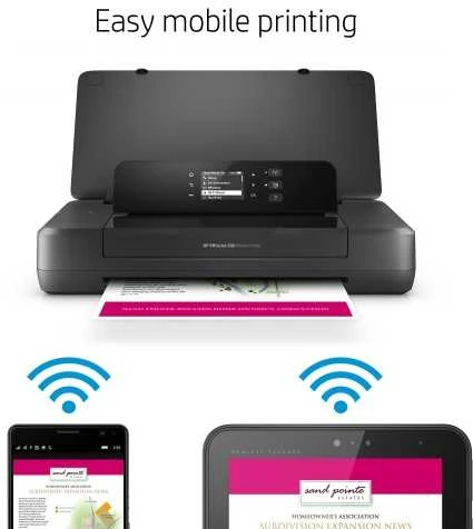 Hewlett Packard (HP) Spausdintuvas rašalinis HP OfficeJet 200 Mobile Spausdintuvas (CZ993A)