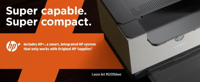 Spausdintuvas Hewlett Packard (HP) HP LaserJet M209dwe A4 monofoninis 29 ppm USB WiFi