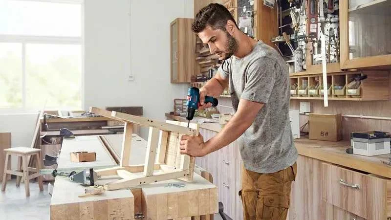 Akumuliatorinis gręžtuvas-suktuvas Bosch GSR 120-LI 12 V 2 Ah