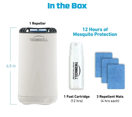 Thermacell uodų repelentas terasai Patio Shield