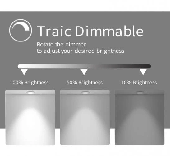 Mi TJ Šviestuvas, įmontuojamas, LED, 12W, 155mm