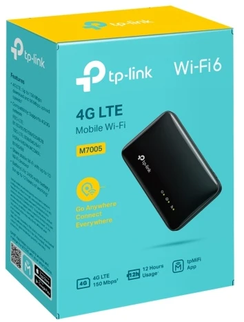 TP-Link M7005 4G LTE Mobile Wi-Fi Belaidis Maršrutizatorius
