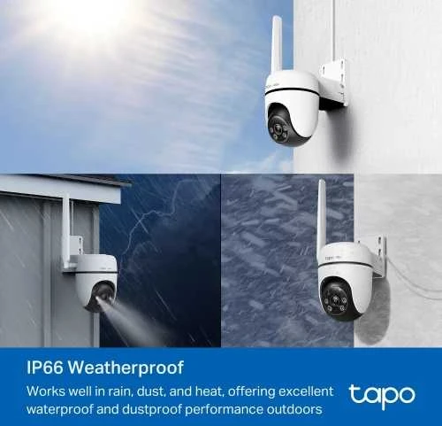 Tilt TP-Link TAPO C501GW lauko 4G LTE kamera su horizontaliu/pakreipiamu vaizdu