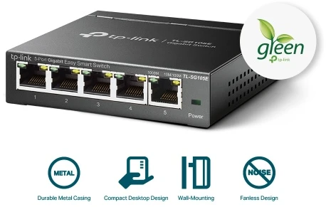 Šakotuvas Komutatorius TP-Link / TL-SG105E