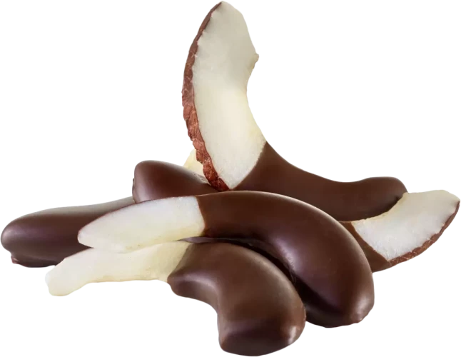 Tropicks Džiovinti kokosai su juoduoju šokoladu 100 g