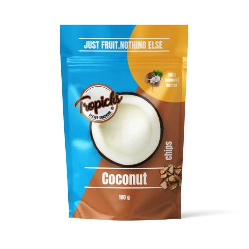 Tropicks Džiovinti kokosai su nektaru 100 g