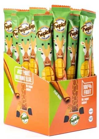 Tropicks Džiovintų mangų lazdelė, 27 g