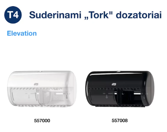 Tualetinis popierius TORK Premium Extra Soft T4, 18,8m, 4 sl., celiuliozė, 6 rul