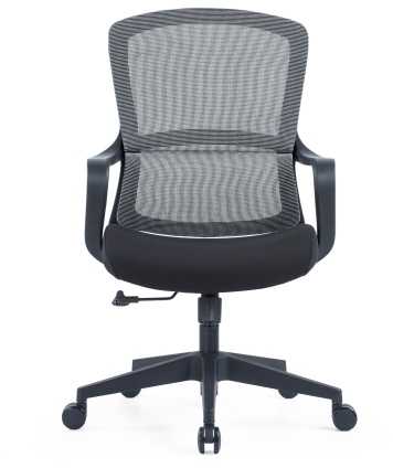 Up Up Darwin ergonominė biuro kėdė Juoda, Juodas audinys + Pilkas tinklelis
