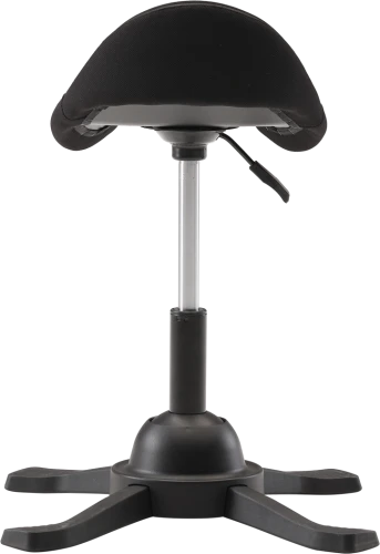 Up Up Toronto ergonominė balansinė kėdė Juoda, Juodas audinys, ilgesnis dujinis keltuvas
