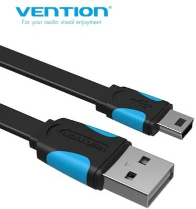 Vention VAS-A14-B200 Kabelis USB 2.0 A Male - USB 2.0 B Mini Male, 2 m