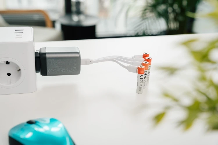 Verbatim 30250 USB-C Įkraunamos baterijos Li-ion AAA 500mAh (4 vnt pakuotėje)