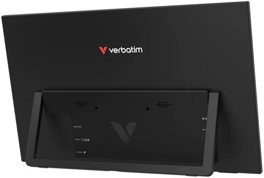 Nešiojamas monitorius Verbatim LIGHT 15.6″ FHD juodos spalvos 32401