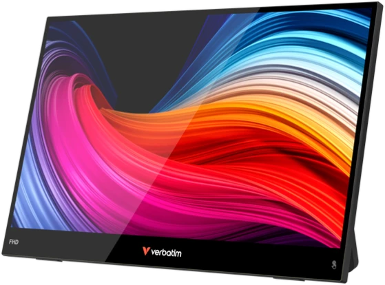 Verbatim LIGHT 15,6" FHD Portable Touch Monitorius juoda 32402