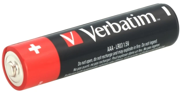 Verbatim 49500 Alkaline baterijos AAA LR03 (4 vnt pakuotėje)