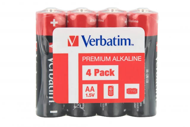 Verbatim 49501 Alkaline baterijos AA LR6 (4 vnt pakuotėje)