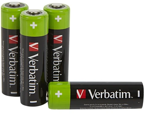 Verbatim 49517 Įkraunamos baterijos NiMH AA HR6 2500mAh (4 vnt pakuotėje)