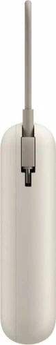 Išorinė baterija Xiaomi Power Bank 10000mAh (su integruotu kabeliu), kreminės spalvos