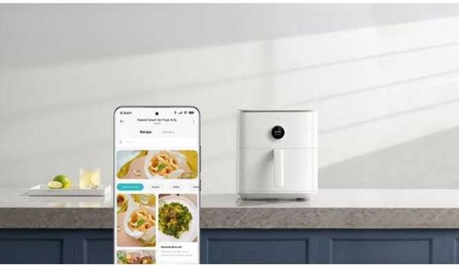 Xiaomi Gruzdintuvė Smart Air Fryer 6.5 L, Balta