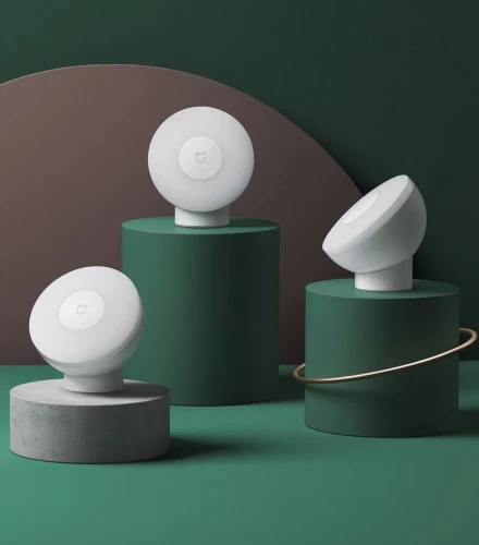Xiaomi Mi Motion-Activated Night Light 2 bevielė naktinė lempa, balta
