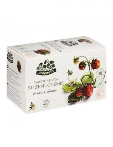 Žolynėlis ACORUS Arbata VASAROS SKONIS, žemuogių, 20 x 2 g
