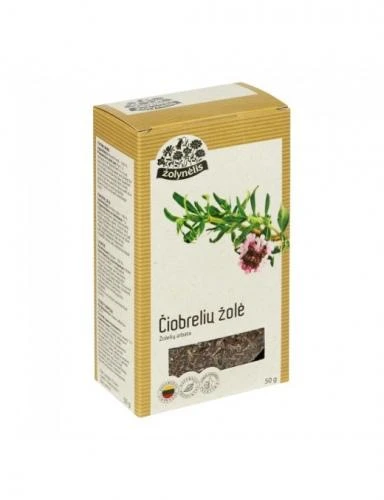 Žolelių arbata ŽOLYNĖLIS Čiobrelių žolė, 50 g