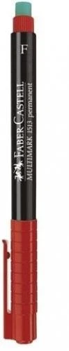 <strong>Žymeklis permanentinis Faber-Castell 1513 F, 0.6 mm, raudonas 1213-048</strong>