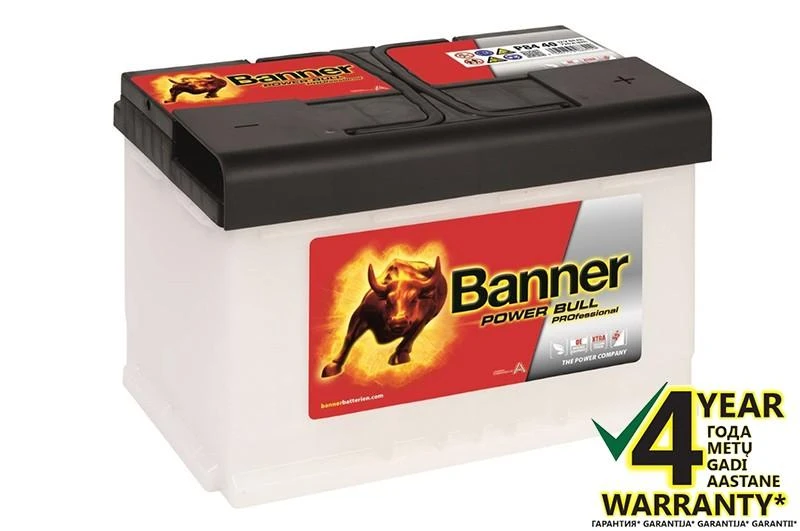 BANNER Power Bull Pro P8440 84Ah 760A (EN) akumuliatorius