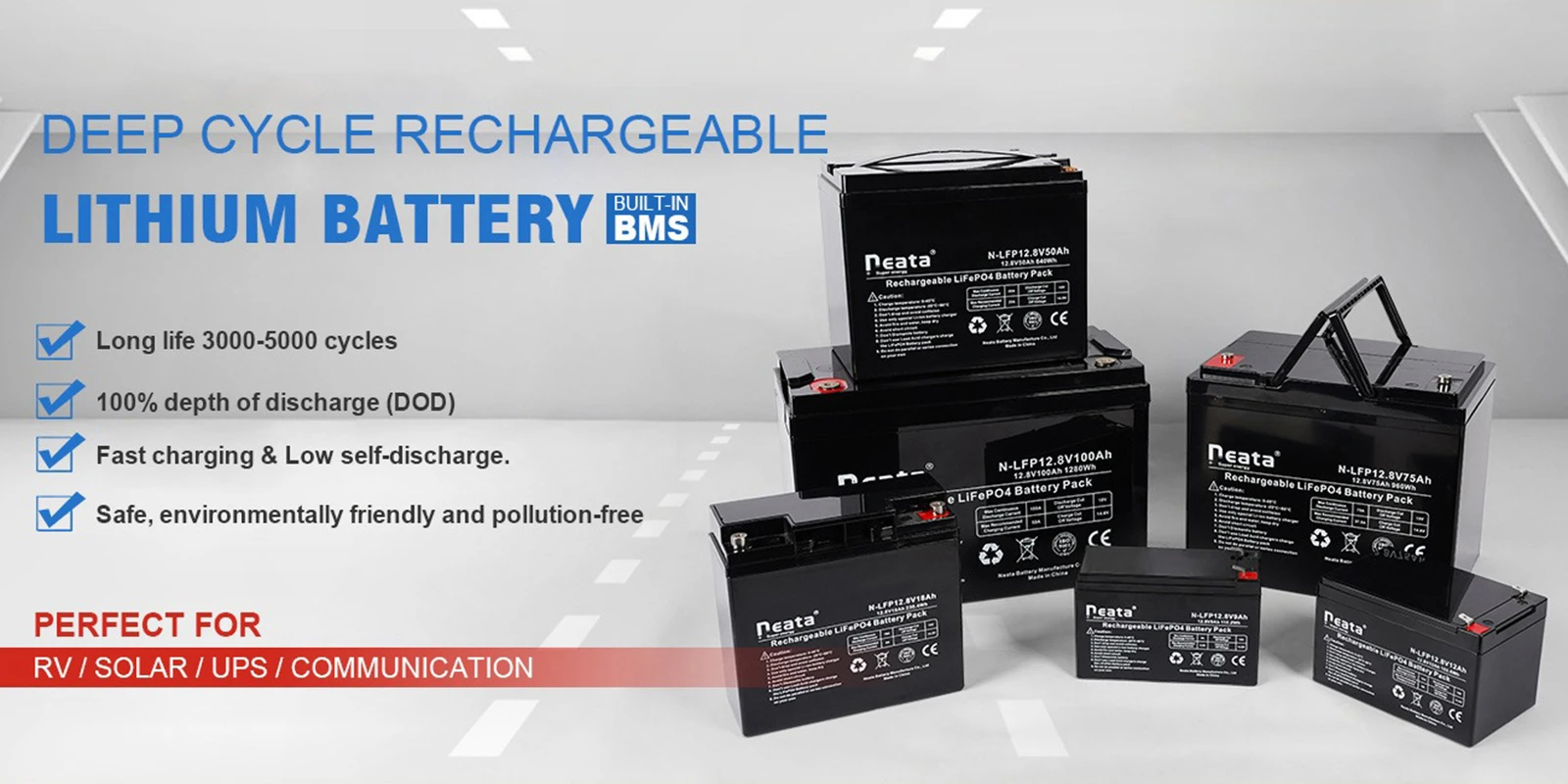 NEATA LFP36100 38.4V 100Ah Lithium Ion akumuliatorius aprašymas - Prekės nuotrauka