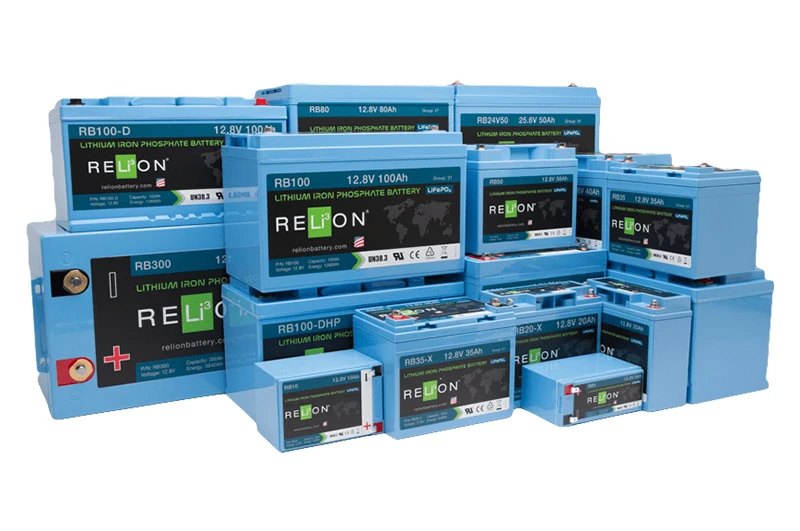 RELION RBGT22 12.8V 22Ah Lithium Ion gilaus iškrovimo akumuliatorius aprašymas - Prekės nuotrauka