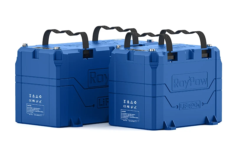 RoyPow B24100A 25.6V 100Ah IP67 Lithium Ion gilaus iškrovimo akumuliatorius aprašymas - Prekės nuotrauka