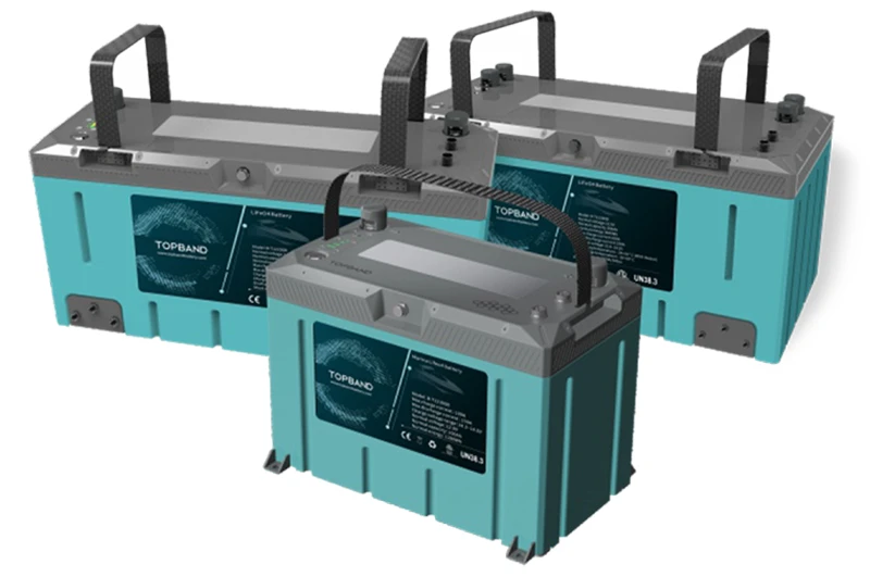 TOPBAND T-Premium R-T12300B 12.8V 300Ah IP67 Lithium Ion gilaus iškrovimo akumuliatorius su pašildymu aprašymas - Prekės nuotrauka