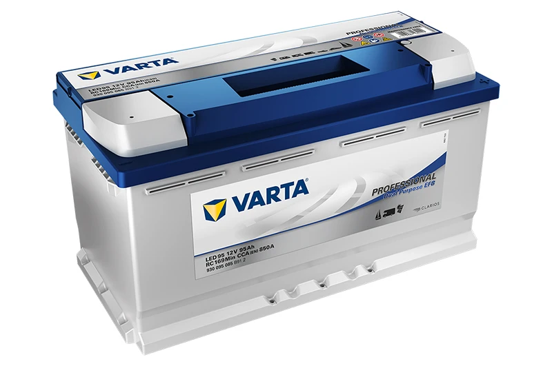 VARTA Professional Dual Purpose EFB LED95 95Ah 850A (EN) akumuliatorius aprašymas - Prekės nuotrauka