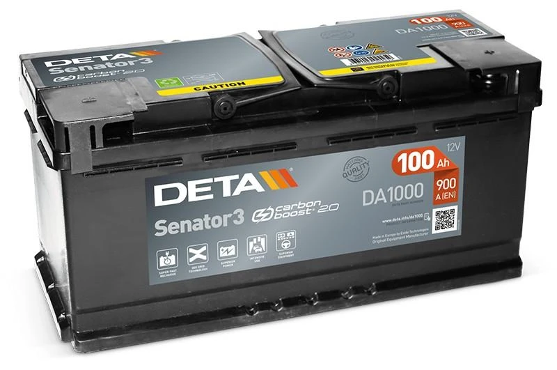 DETA DA1000 100Ah akumuliatorius