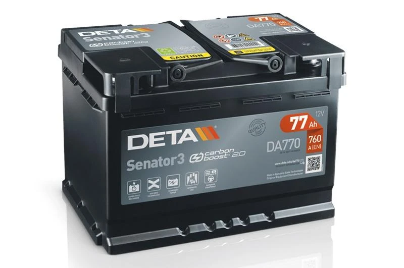 DETA DA770 77Ah akumuliatorius