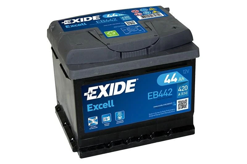 Exide Excell EB442 akumuliatorius 44Ah