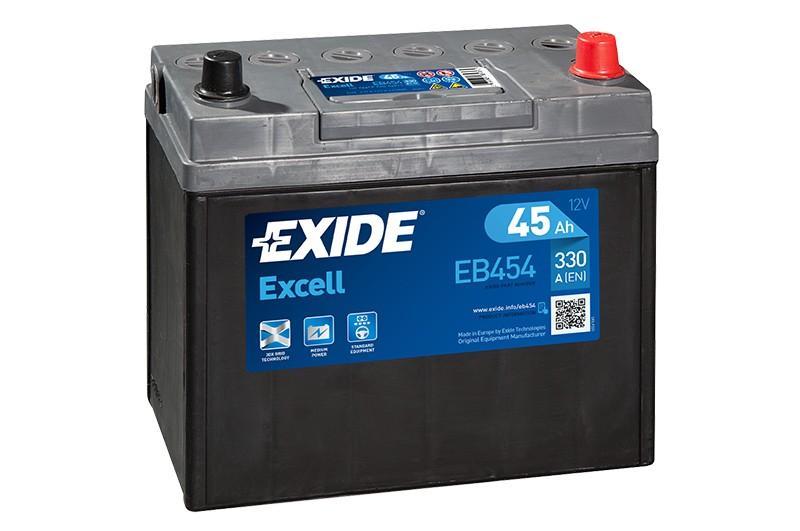 EXIDE EB454 45Ah 300A (EN) 12V akumuliatorius