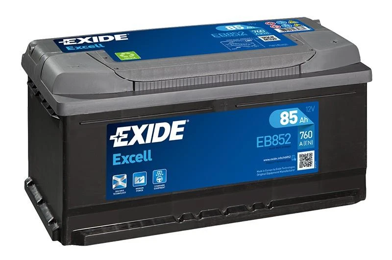 Exide Excell akumuliatorius 85 Ah