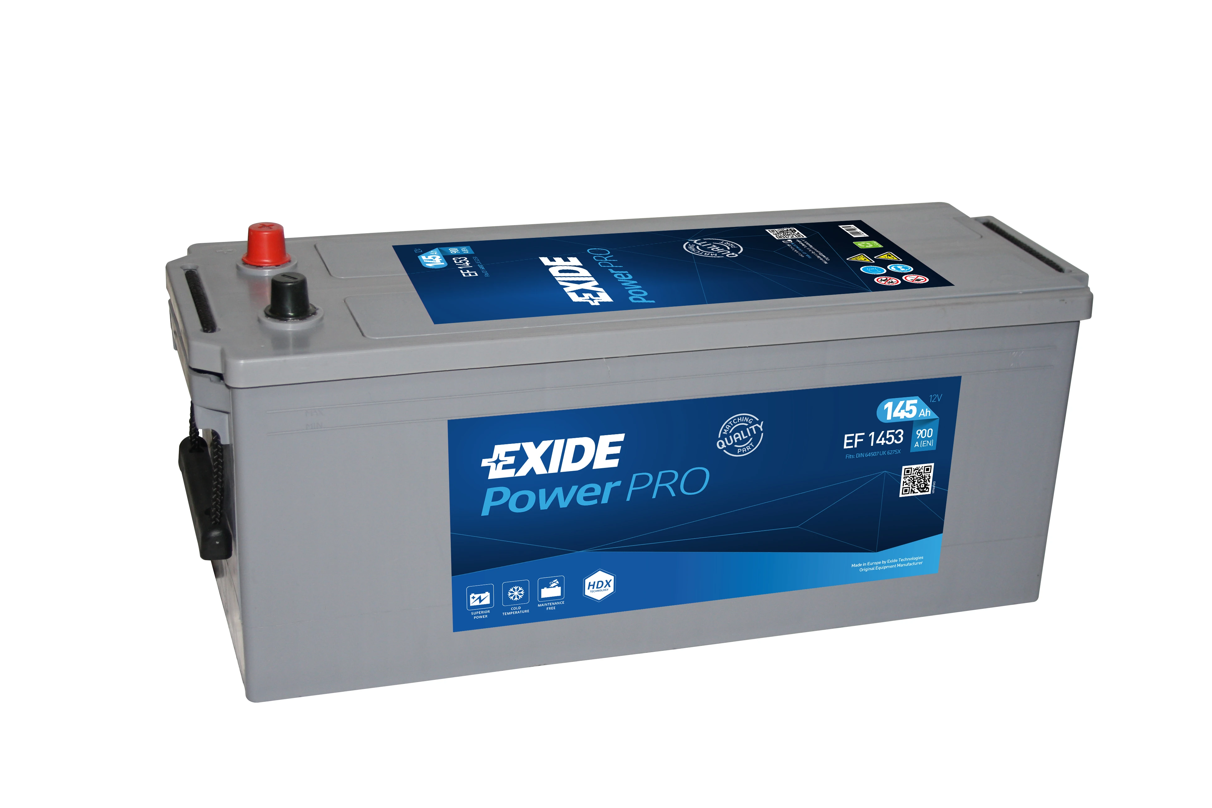 Exide Power Pro akumuliatorius 145Ah
